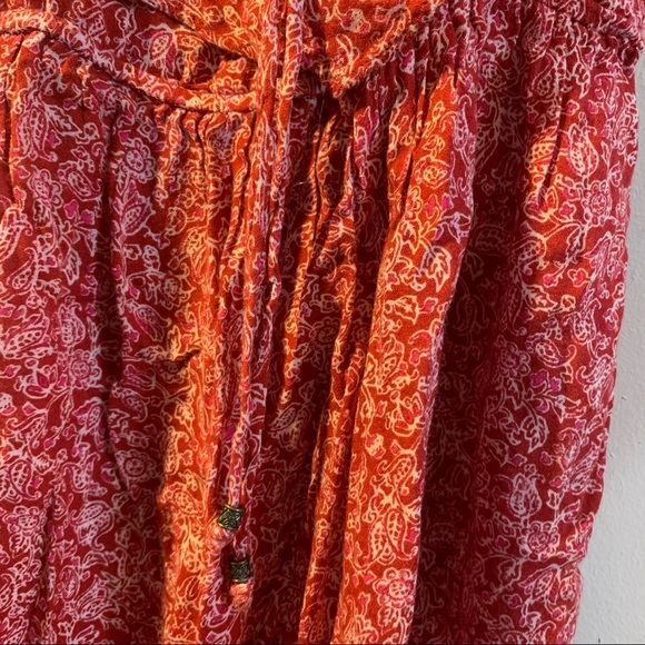 American Eagle Red and White Sun dress - Picture 3 of 7